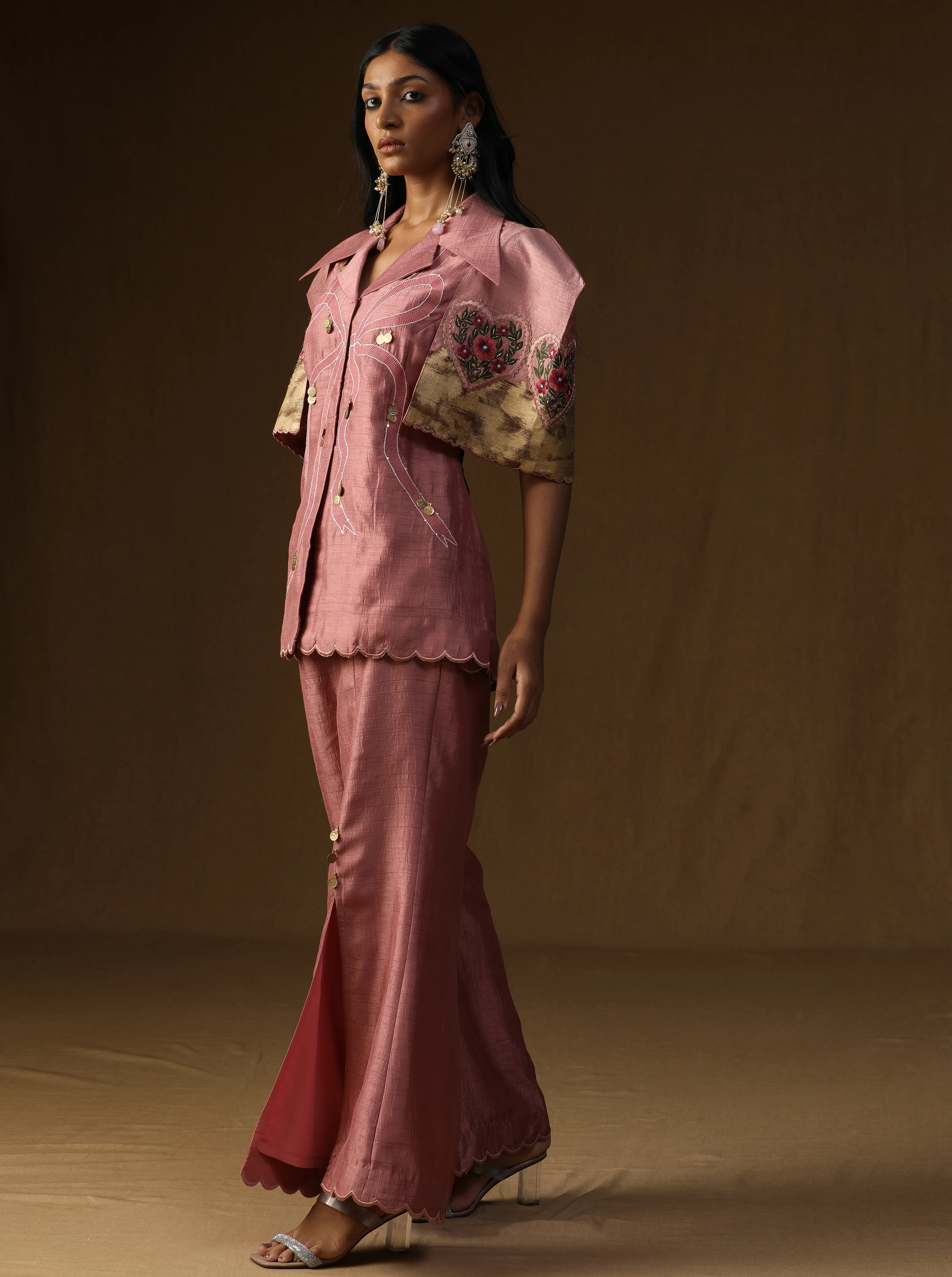 Chitra Gulab Noor – The Artisan Rooh Co-ord Set - Image 4
