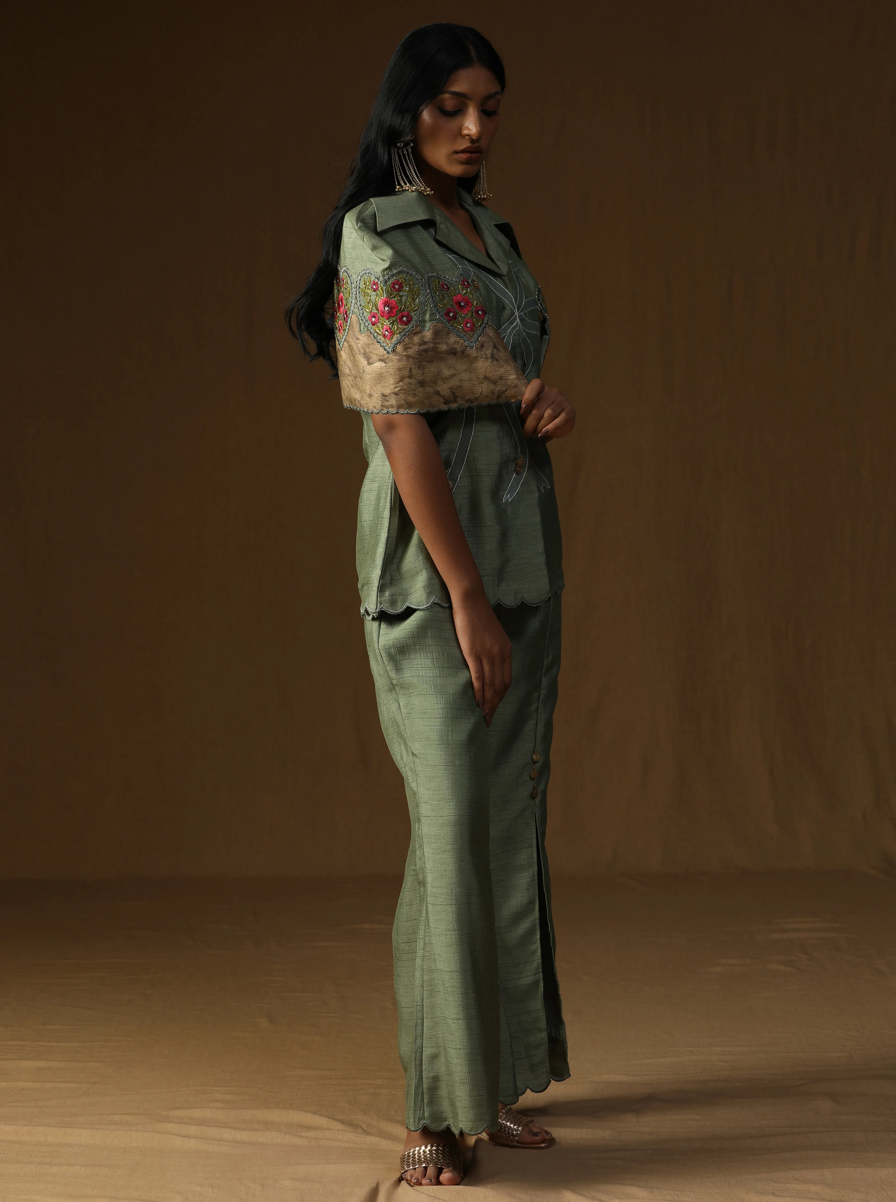 Chitra Pista Noor – The Artisan Rooh Co-ord Set - Image 3