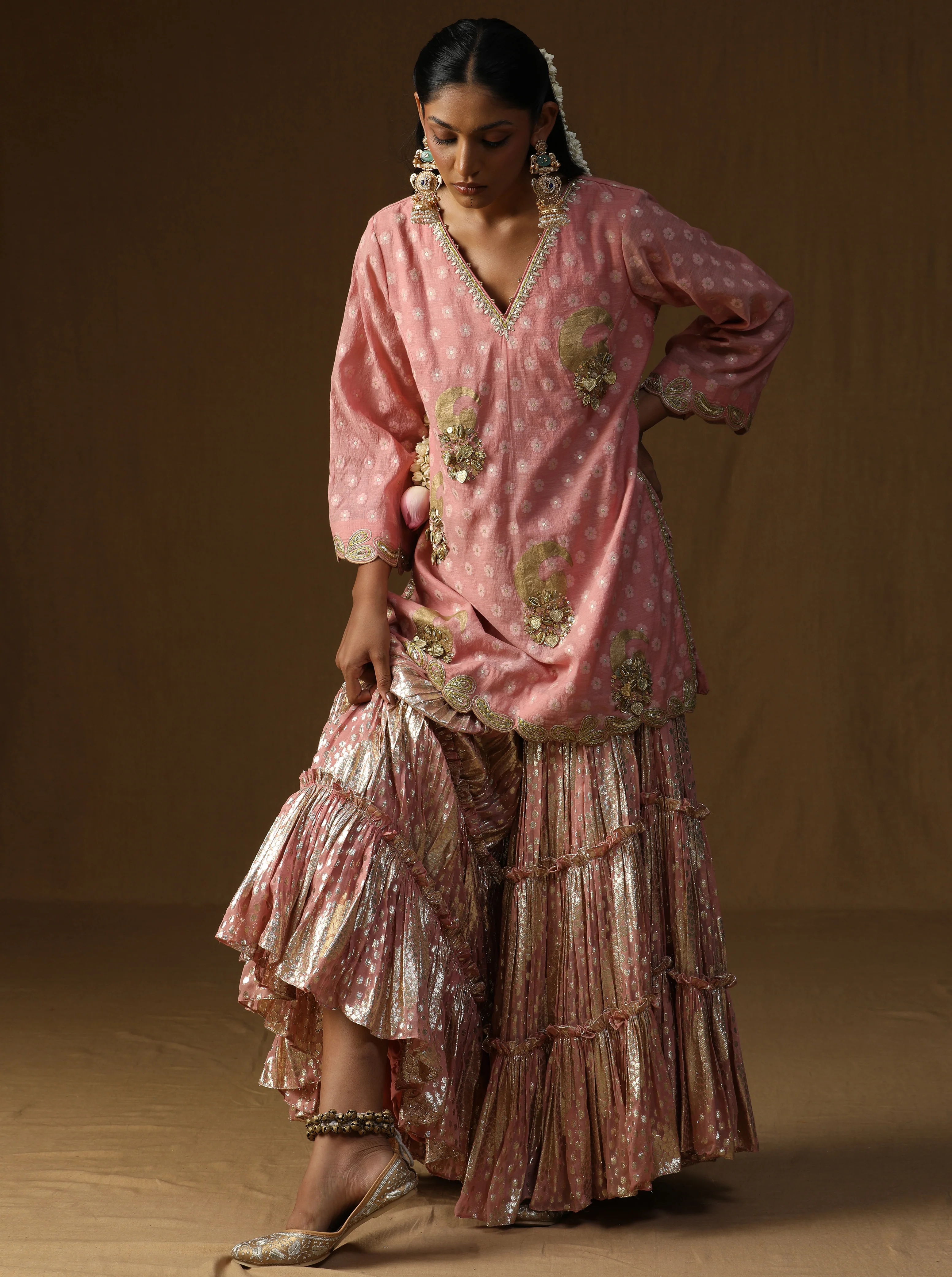 Gulaal Sharara Set - Image 3