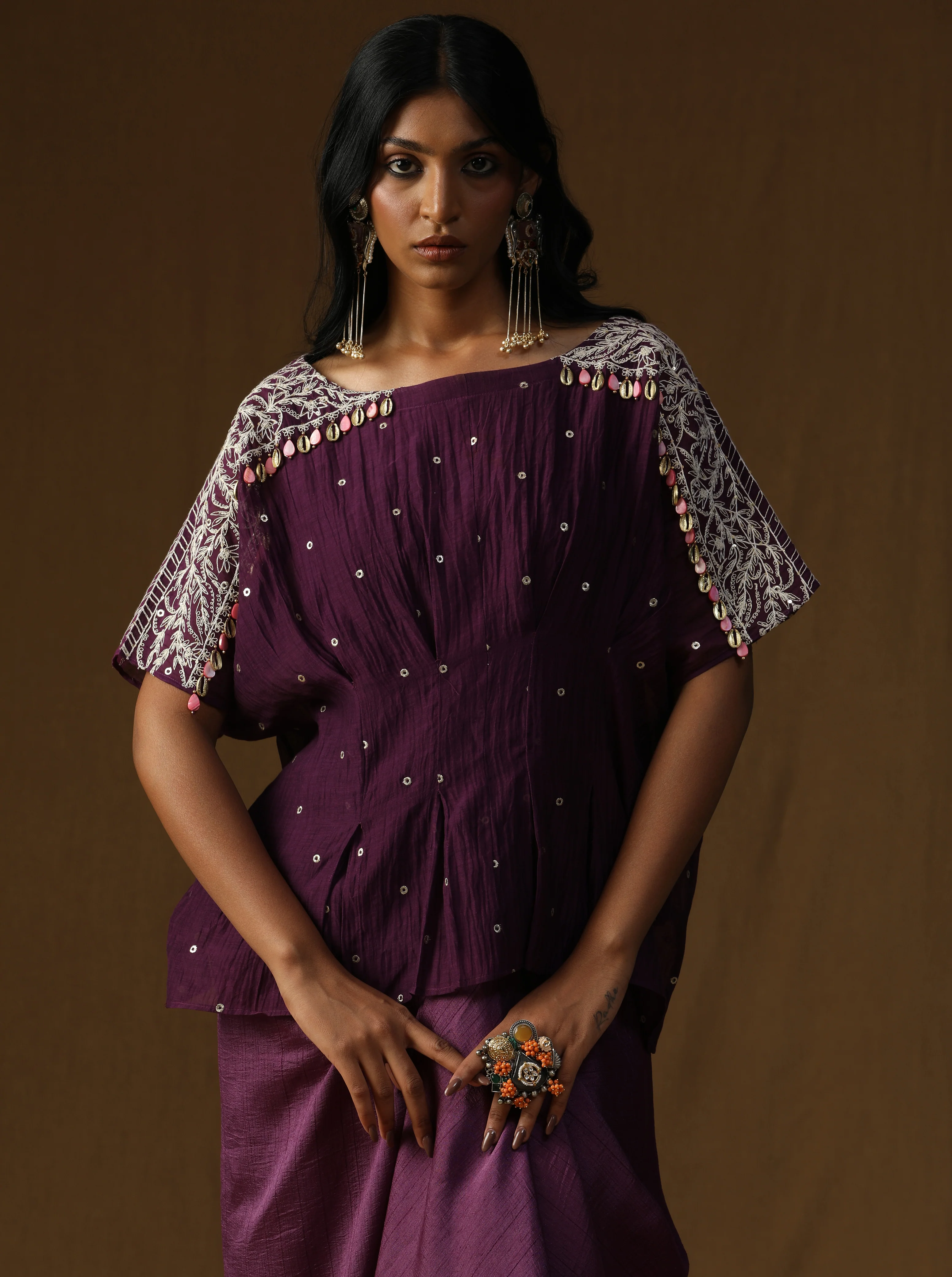 Indulekha – Noor Neel Indo-Western Set - Image 4