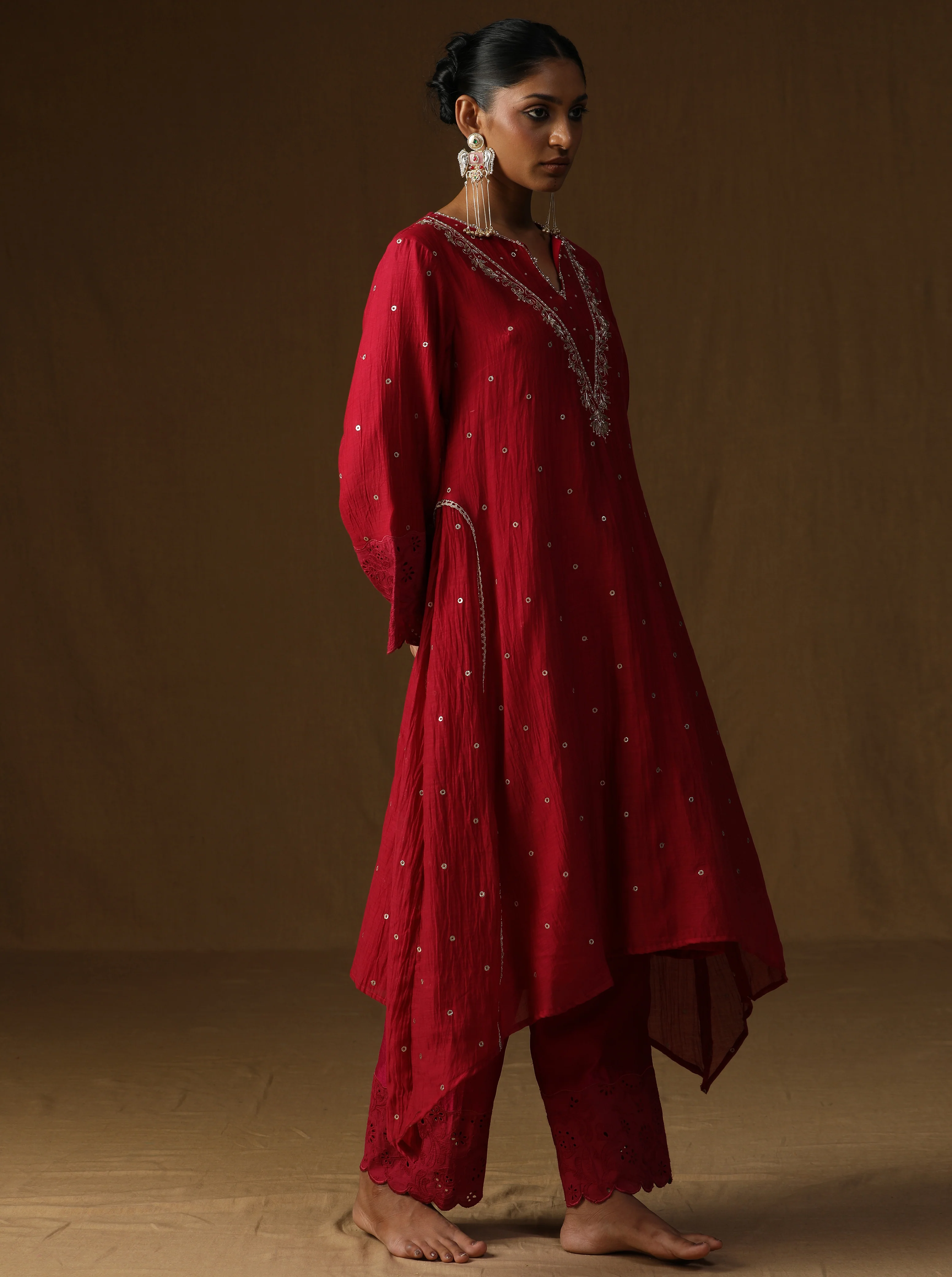 Sakhi Noor Gulab Kurta Set - Image 3